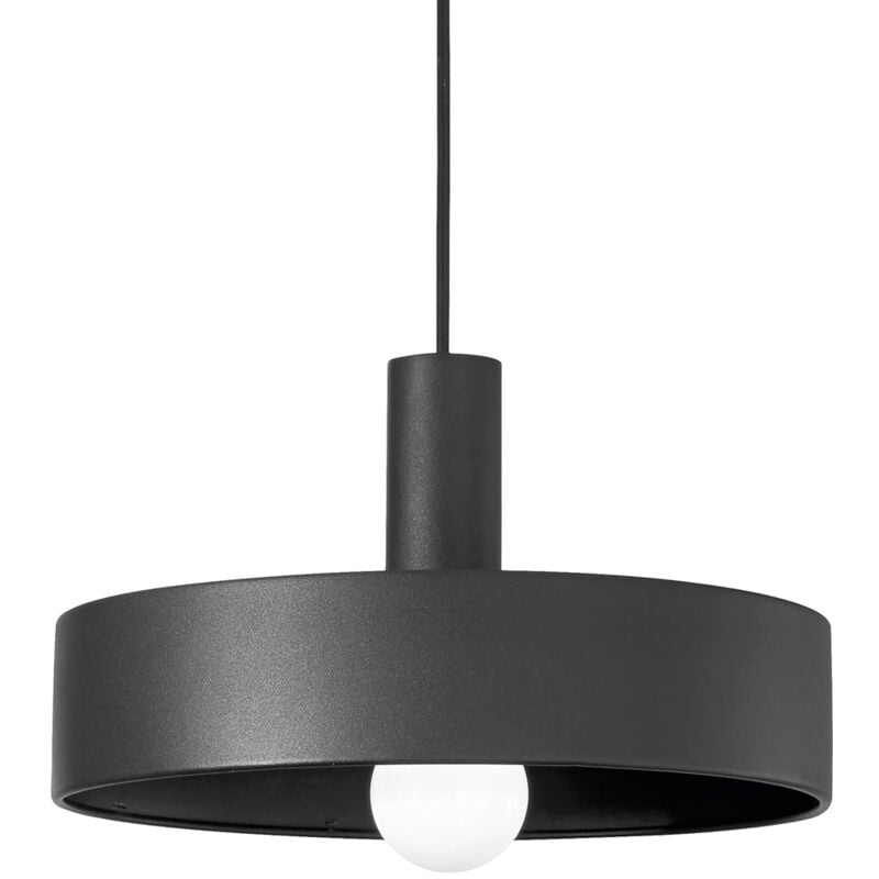 foto del prodotto ideal lux sospensione moderna mix up metallo nero 1 luce e27