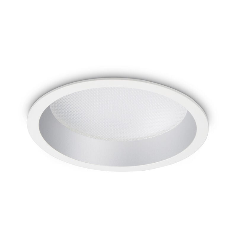 foto del prodotto ideal lux tecnico deep alluminio bianco led 20w 4000k luce naturale
