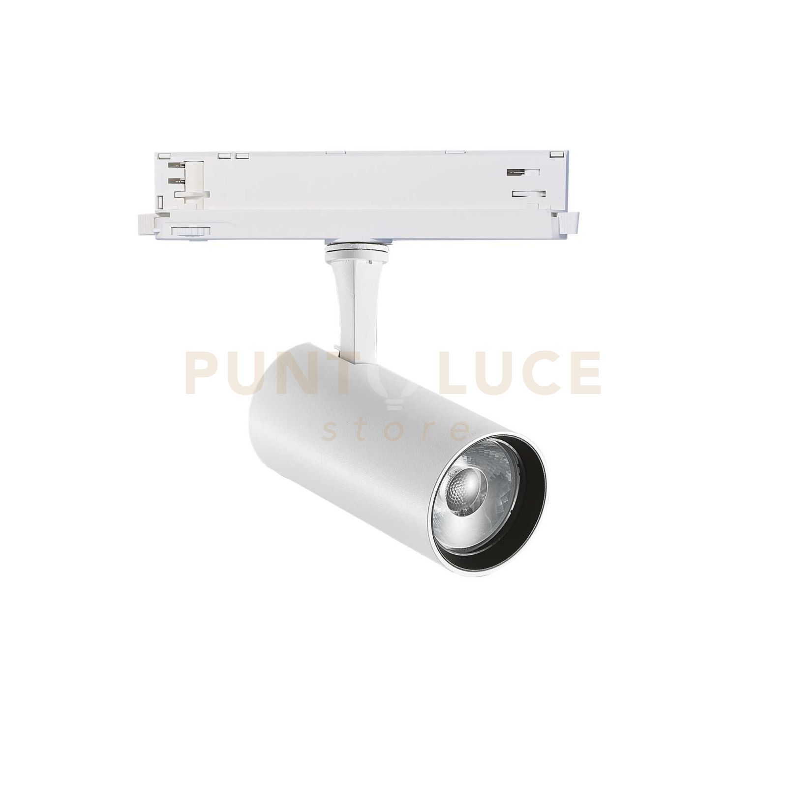foto del prodotto ideal lux tracklights fox 25w cri90 3000k 1 10v wh