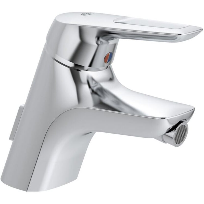 foto del prodotto ideal standard a5655aa ceramix blue miscelatore monocomando bidet, con tubi flessibili, cromato