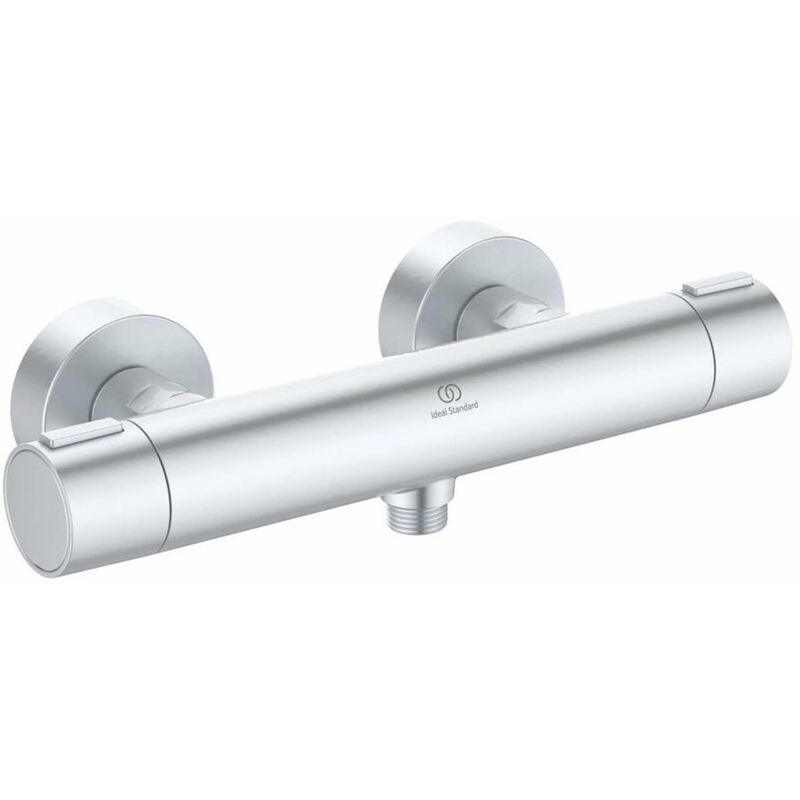 foto del prodotto ideal standard alu miscelatore termostatico per doccia, argento bd582si
