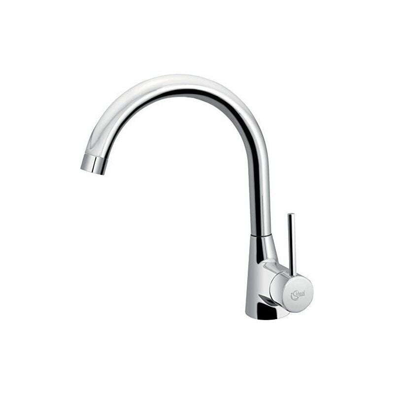 foto del prodotto ideal standard - b9328aa nora miscelatore cucina monocomando da apoggio su lavello, cromato