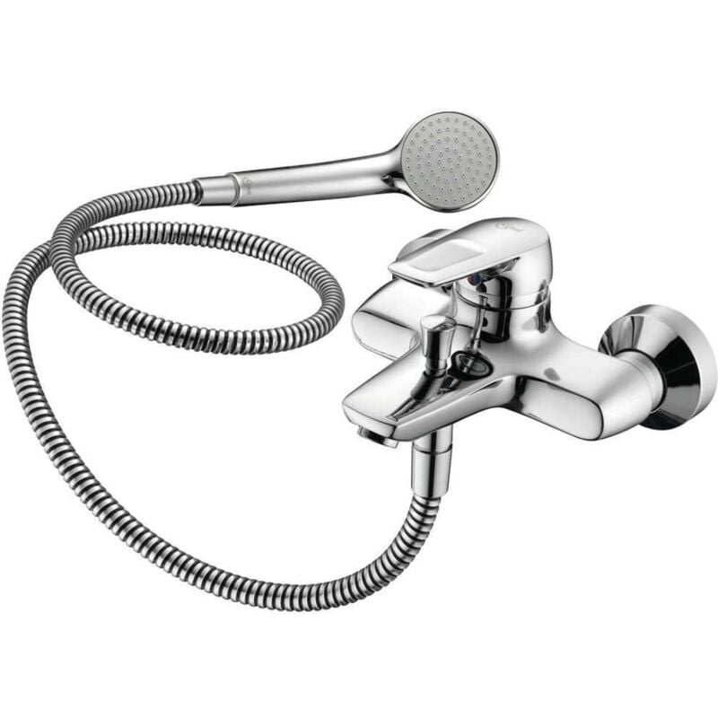 foto del prodotto ideal standard - b9491aa ceramix blue miscelatore esterno vasca doccia, con accessori, cromato