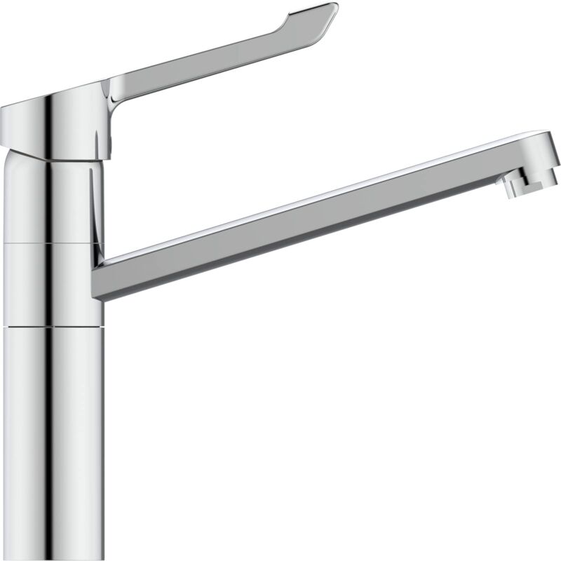 foto del prodotto ideal standard bc137aa ceraflex miscelatore cucina monocomando da appoggio su lavello con leva lunga, cromato