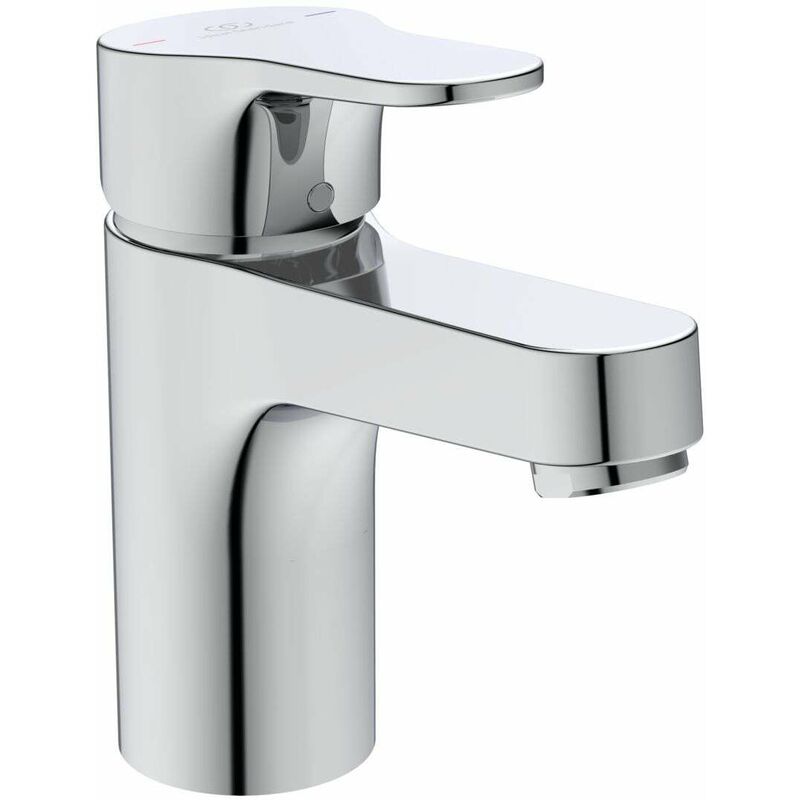 foto del prodotto ideal standard cerabase miscelatore da lavabo, con sistema di scarico, cromo bc829aa