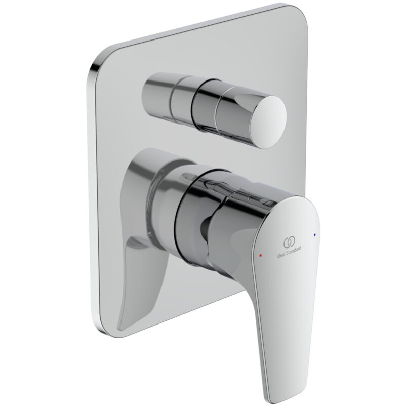 foto del prodotto ideal standard cerafine d, miscelatore monocomando ad incasso per vasca doccia completo, a7189aa, cromato