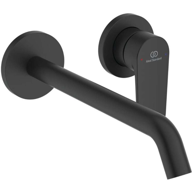 foto del prodotto ideal standard cerafine nuovo miscelatore ad incasso per lavabo, montaggio a 2 fori, nero seta bd911xg