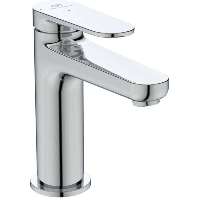 foto del prodotto ideal standard cerafine nuovo miscelatore per lavabo, con sistema di scarico clickclack, bluestart, cromo bd965aa