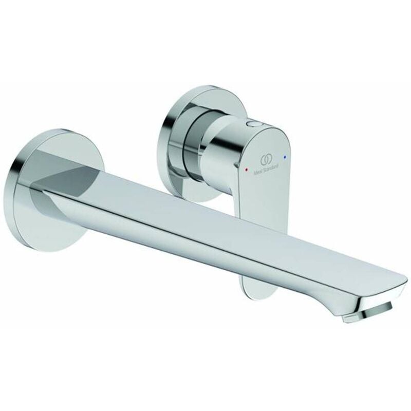 foto del prodotto ideal standard cerafine o miscelatore ad incasso per lavabo, montaggio a 2 fori, cromo bd133aa
