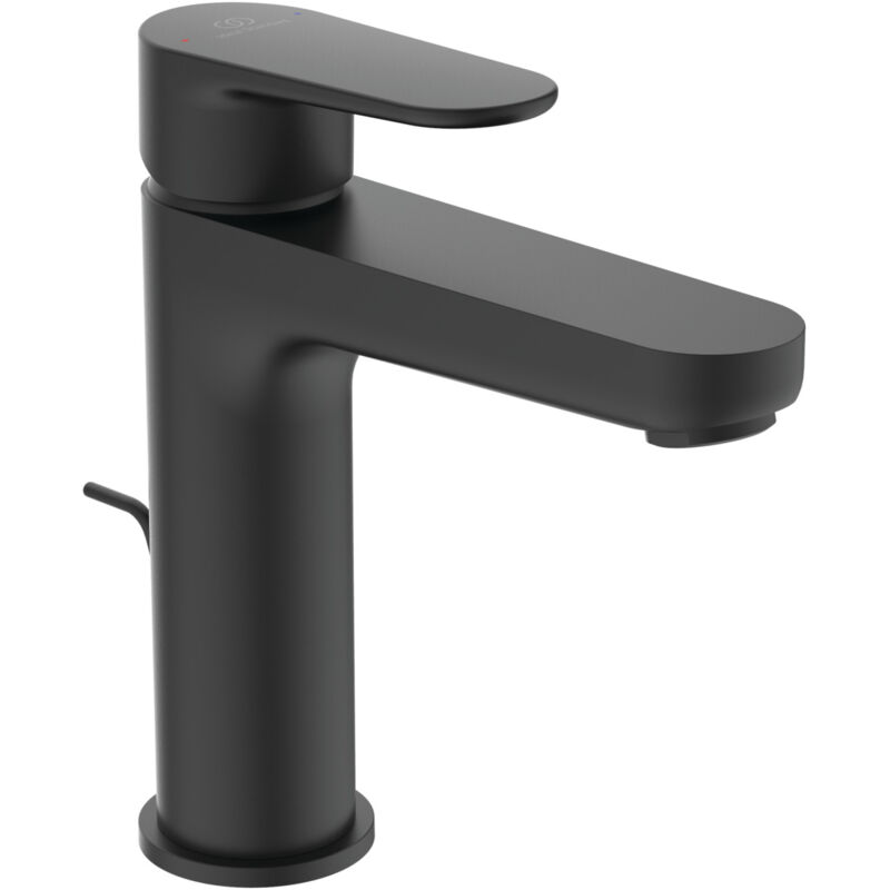 foto del prodotto ideal standard cerafine o, miscelatore monocomando per lavabo con portata a 3.8l min, cartuccia firmaflow, easyfix, bc699xg, nero seta