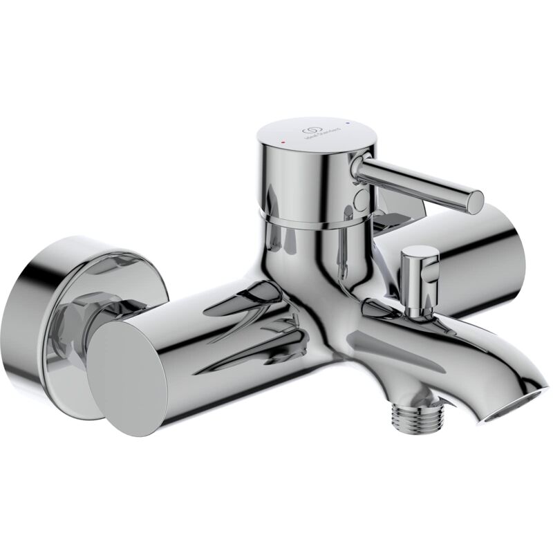 foto del prodotto ideal standard ceraline miscelatore a parete per vasca da bagno, cromo bc199aa