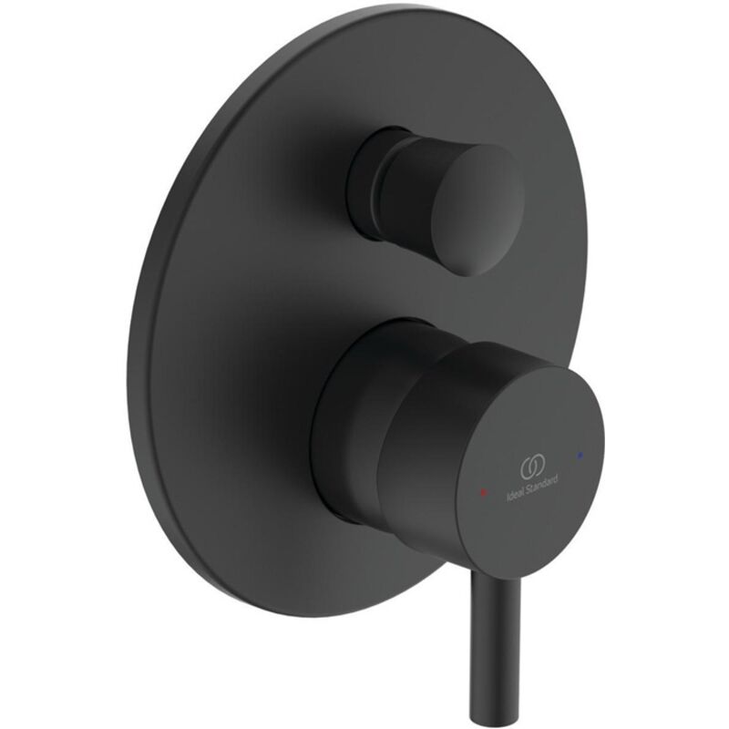 foto del prodotto ideal standard ceraline miscelatore ad incasso per 2 utenze, nero a7389xg
