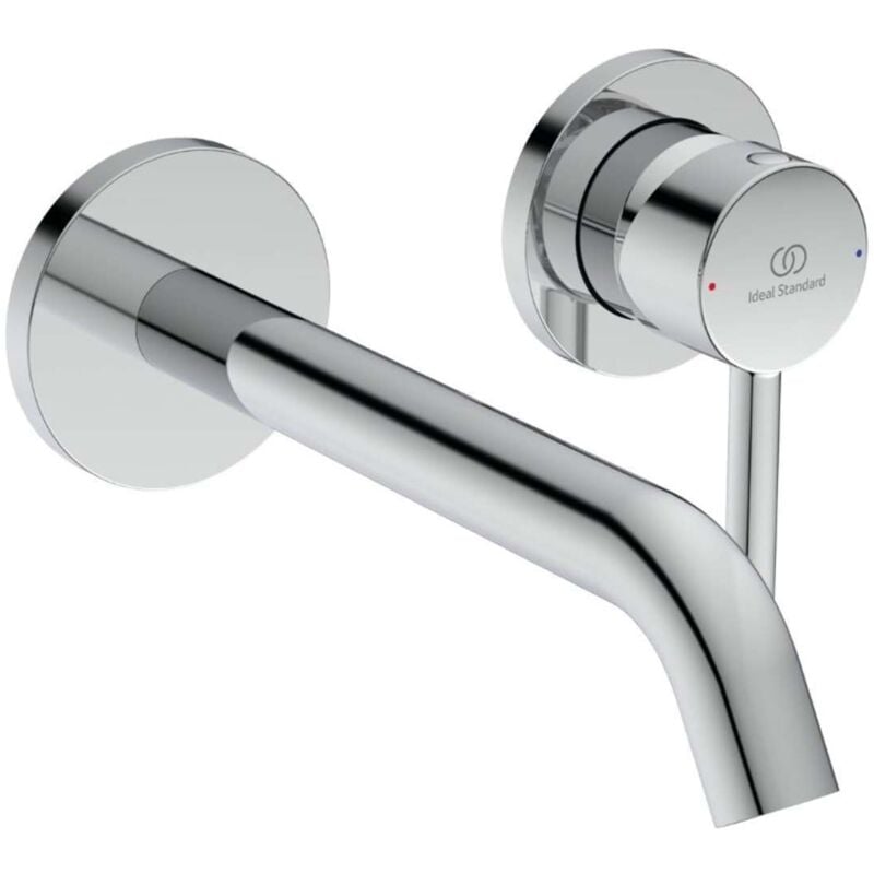 foto del prodotto ideal standard ceraline miscelatore ad incasso per lavabo, montaggio a 2 fori, cromo a6938aa