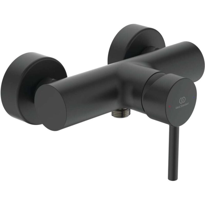 foto del prodotto ideal standard - ceraline - miscelatore doccia a parete, nero bc200xg