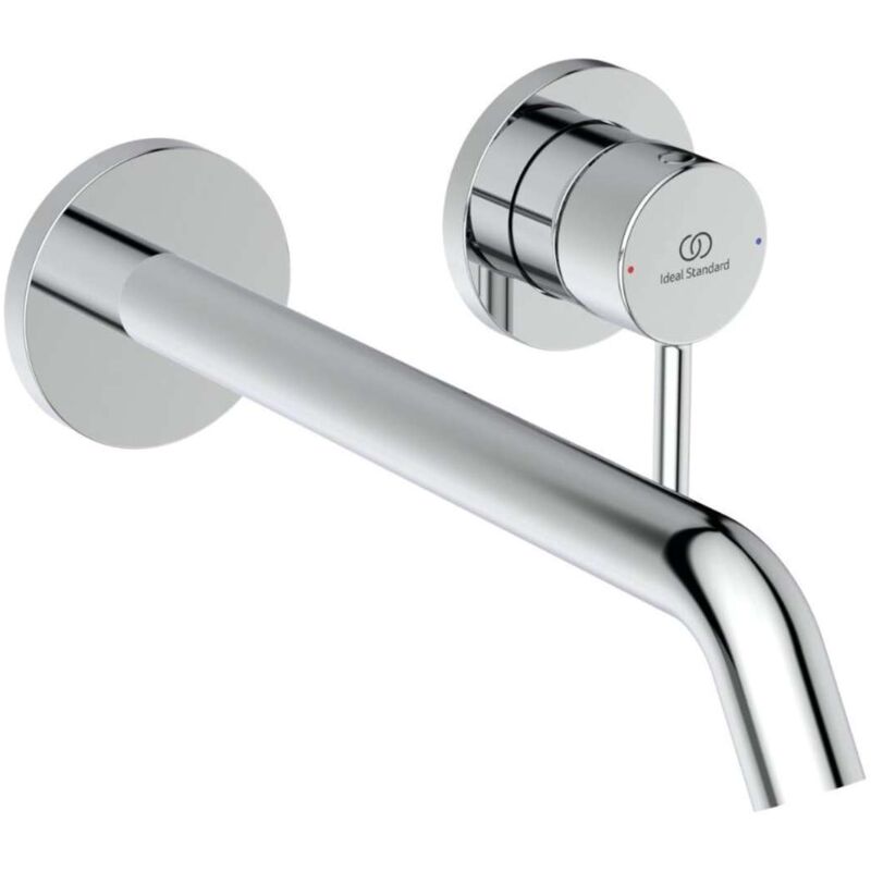 foto del prodotto ideal standard ceraline nuovo miscelatore ad incasso per lavabo, montaggio a 2 fori, cromo bd848aa
