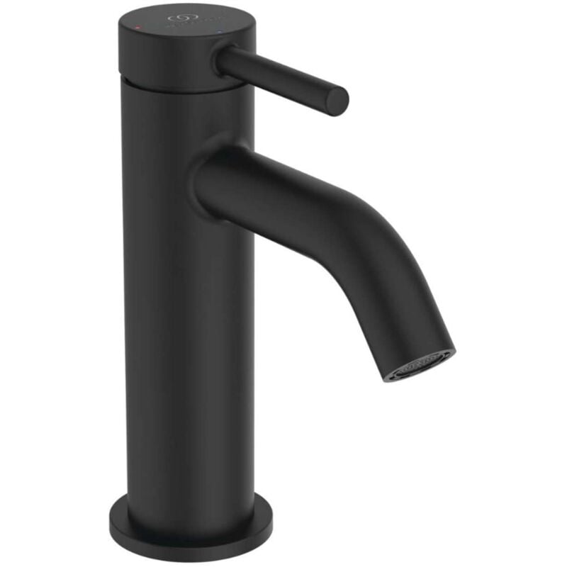 foto del prodotto ideal standard ceraline nuovo - miscelatore per lavabo, bluestart, nero seta bd757xg