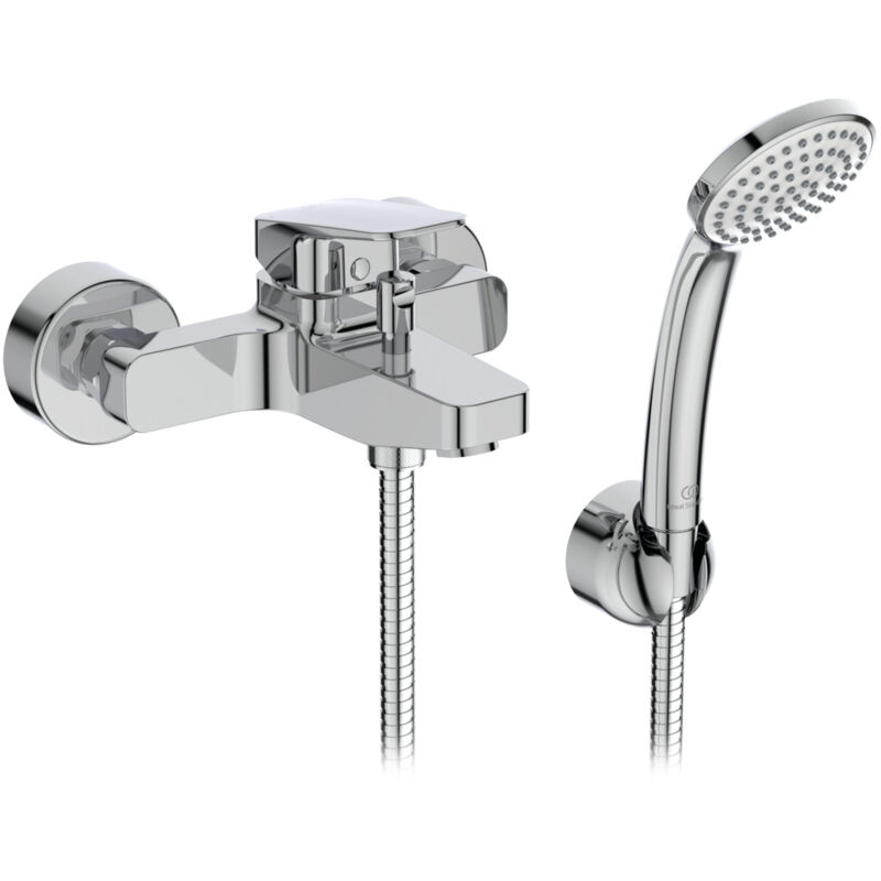 foto del prodotto ideal standard ceraplan, miscelatore esterno per vasca doccia com accessori, bd258aa, cromato