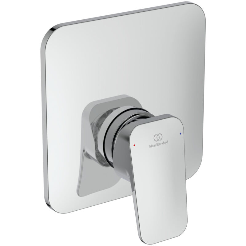 foto del prodotto ideal standard ceraplan, miscelatore monocomando ad incasso per doccia, bd252aa, cromato