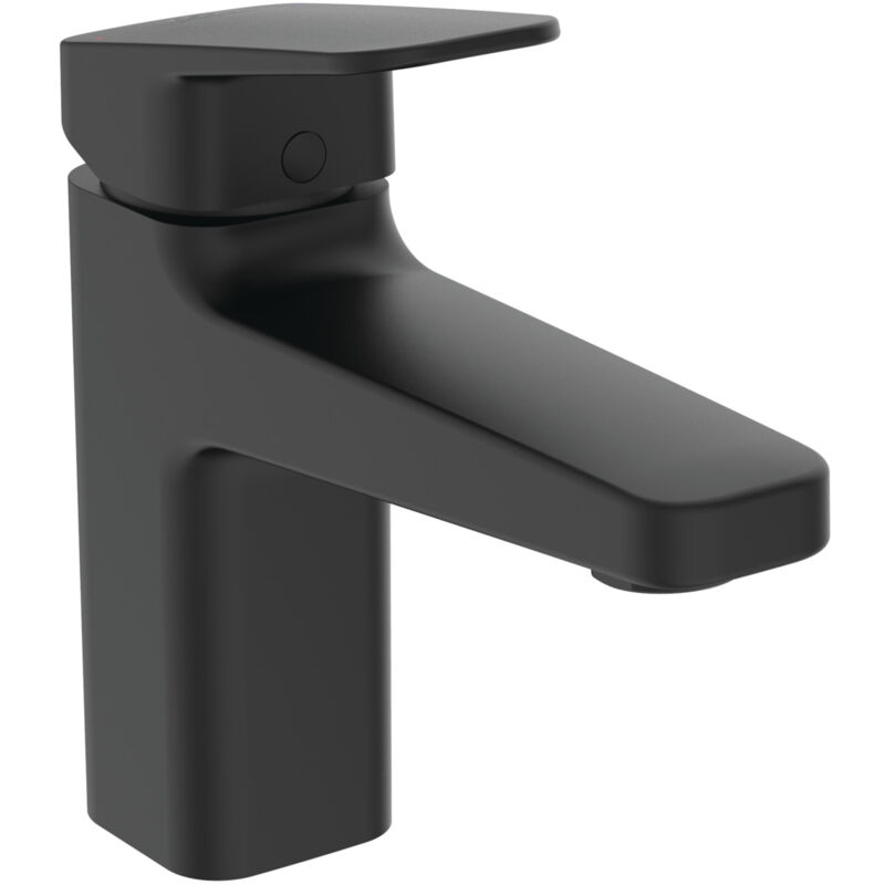 foto del prodotto ideal standard ceraplan, miscelatore monocomando lavabo con portata massima 5 l min, bd227xg, nero seta