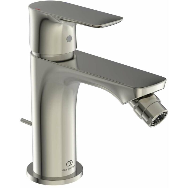 foto del prodotto ideal standard connect air miscelatore per bidet con sistema di scarico, silver storm a7030gn