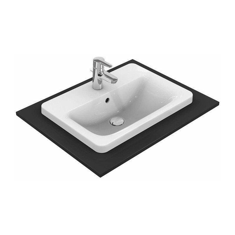 foto del prodotto ideal standard connect lavabo incasso rettangolare 580x430x175mm bianco