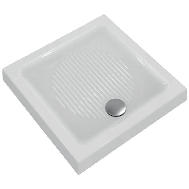 foto del prodotto ideal standard - connect piatto doccia ceramica 80x80 beu codice prod t266001