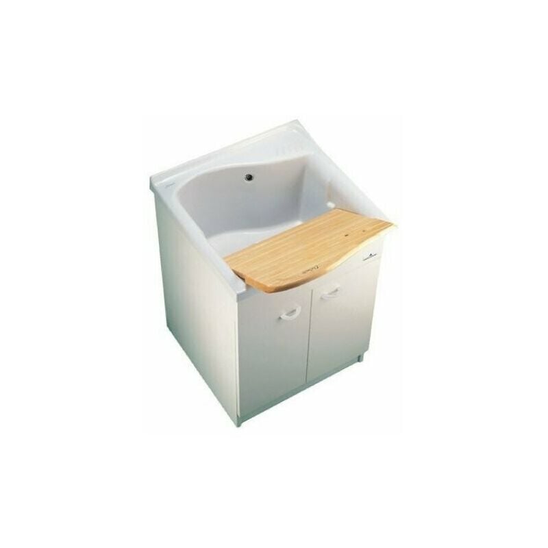 foto del prodotto ideal standard dolomite lago lavatoio da incasso 61x50 cm. t472901 mobile non compreso
