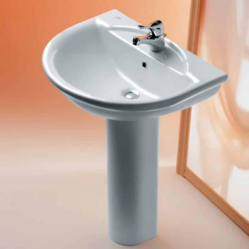 foto del prodotto ideal standard esedra lavabo 1 foro 68x52 bianco europeo codice prod g906801