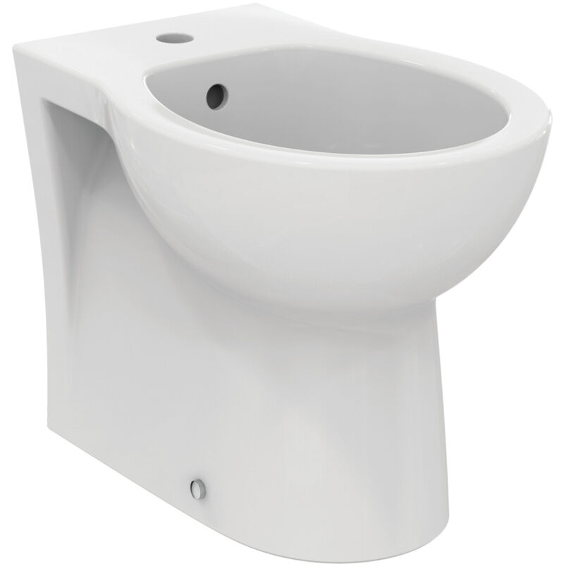 foto del prodotto ideal standard eurovit, bidet a terra universale per installazione filo parete, w330501, bianco