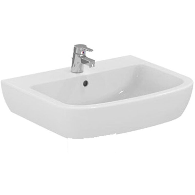 foto del prodotto ideal standard gemma2 lavabo 1 foro 55x45 codice prod j521301