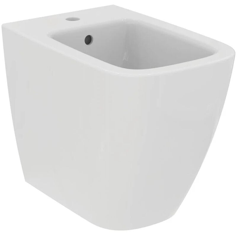 foto del prodotto ideal standard i.life b, bidet a terra monoforo per installazione lo parete con ssaggi completamente nascosti, t458201, bianco