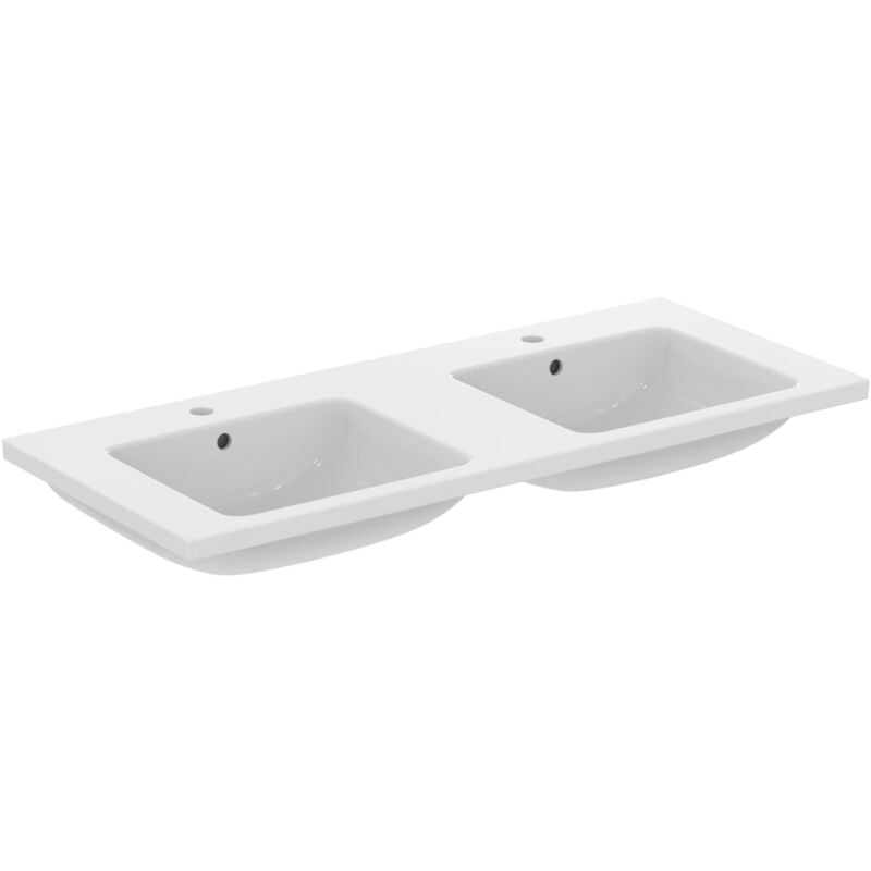 foto del prodotto ideal standard i.life b, lavabo top da 120 cm con foro centrale per la rubinetteria e troppopieno, t460201, bianco