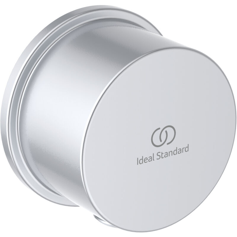 foto del prodotto ideal standard idealrain, gomito a muro per uscita doccia, bc808si, matt silver
