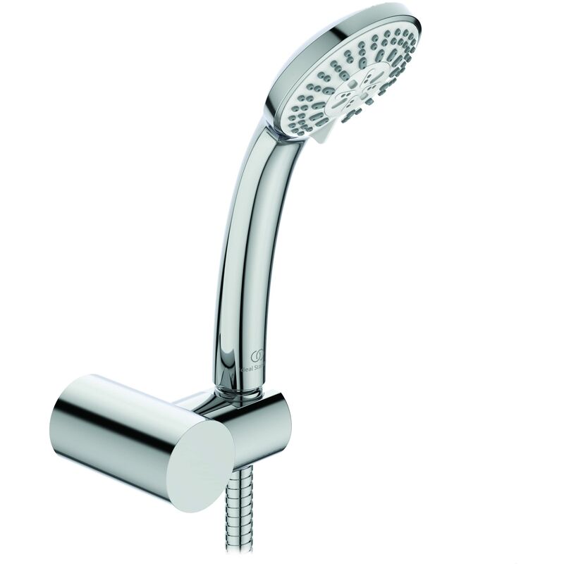 foto del prodotto ideal standard idealrain, set doccetta per vasca o doccia, kit 3 pezzi per doccia, cromato