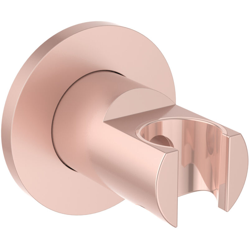 foto del prodotto ideal standard idealrain, supporto a parete fisso per doccetta, bc806ro, ros 