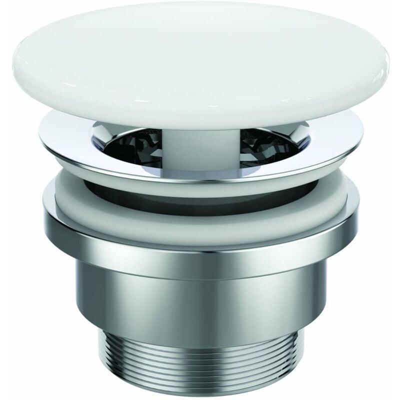 foto del prodotto ideal standard ipalyss piletta non chiudibile, bianco e211401