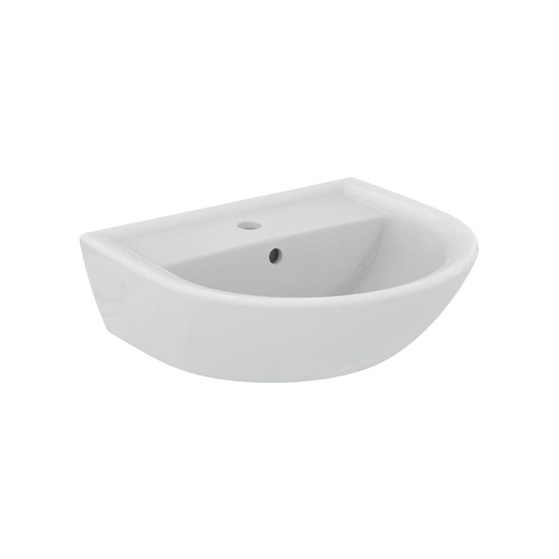 foto del prodotto ideal standard lavabo 50x44 cm in ceramica bianco lucido eurovit senza colonna