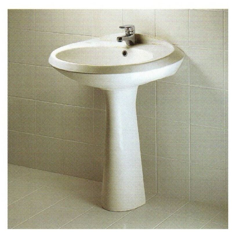 foto del prodotto ideal standard lavabo modello ellisse color visone da 68 cm