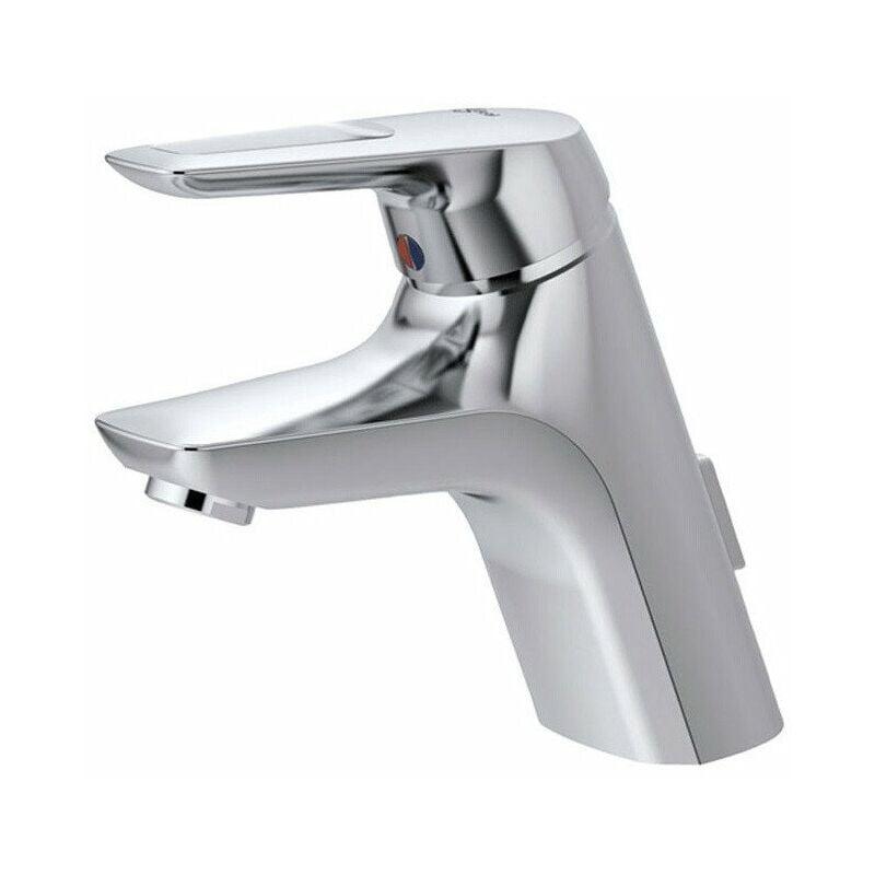 foto del prodotto ideal standard miscelatore monocomando lavabo ceramix blue con piletta a pulsante, limitatore di portata 5 l min, cromo
