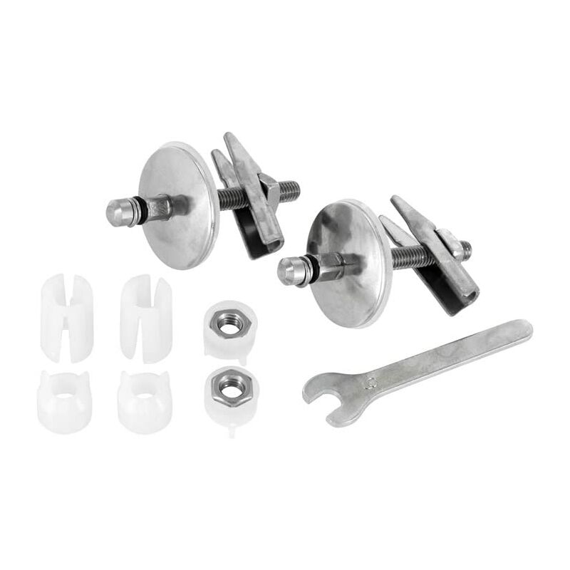 foto del prodotto ideal standard multi suites, set di cerniere per sedile copriwater a chiusura rallentata serie tesi, tv04767, neutro