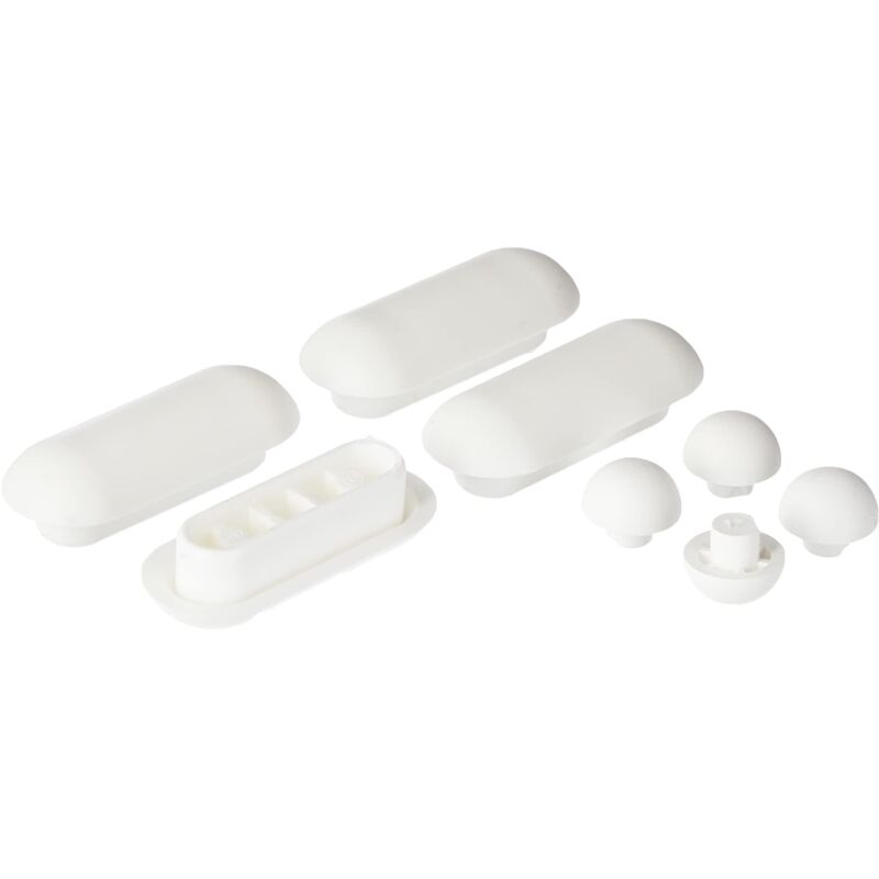 foto del prodotto ideal standard multi suites, set gommini originali per sedile, paracolpi per copriwater, ev28567, bianco