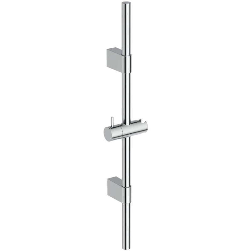 foto del prodotto ideal standard rain, asta doccia murale da 60cm, saliscendi per doccia, b9848aa, cromato