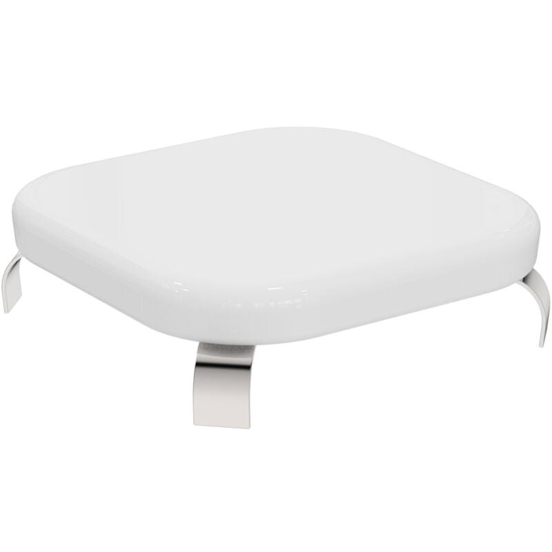 foto del prodotto ideal standard strada ii, copripiletta di scarico per lavabi e bidet serie tonic ii 85x85x25mm, t854601, bianco