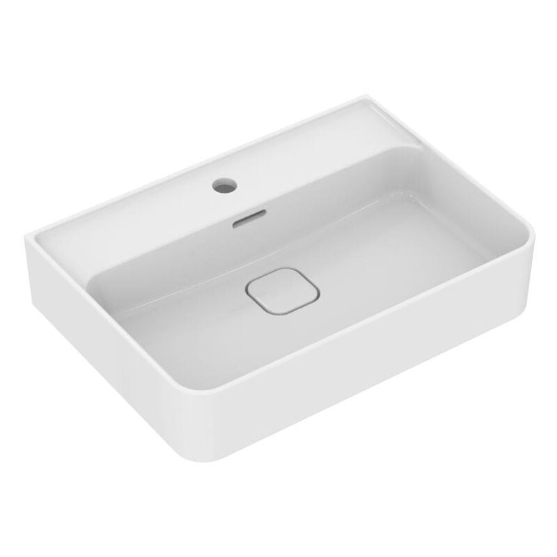 foto del prodotto ideal standard strada ii lavabo 60x43 cm, con foro per rubinetto, bianco t300001