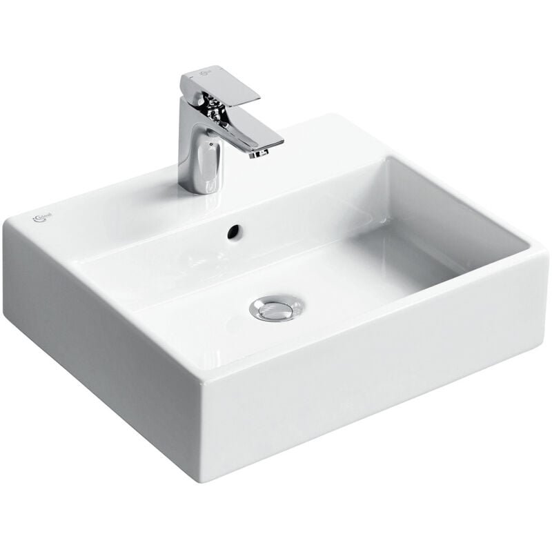 foto del prodotto ideal standard - strada lavabo 50 x 42 cm bianco idealplus k0777ma