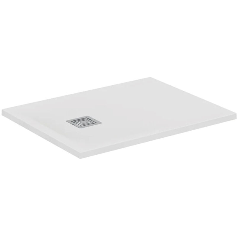 foto del prodotto ideal standard ultra flat s piatto doccia ceramica rettangolare 100x80 bianco h 3 codice prod t5596fr