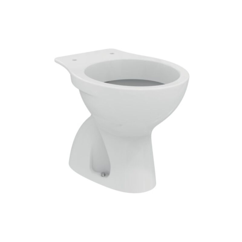 foto del prodotto ideal standard vaso a cacciata, a pavimento bianco lucido eurovit senza copri wc