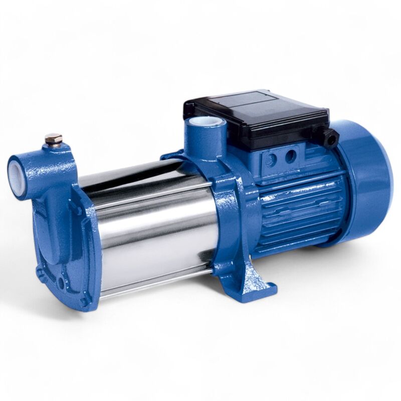 foto del prodotto ideal star elettropompa centrifuga potenza 900 watt hp 1,2 per impianti idrici e irrigazione ad alta efficienza energetica