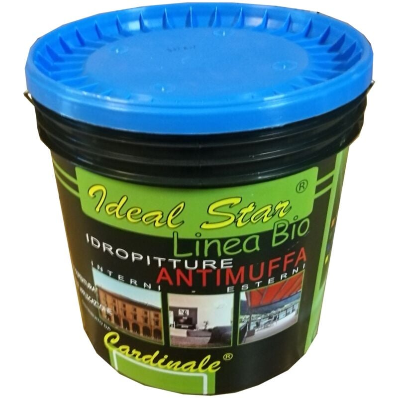 foto del prodotto ideal star idropittura superlavabile antimuffa 14 lt