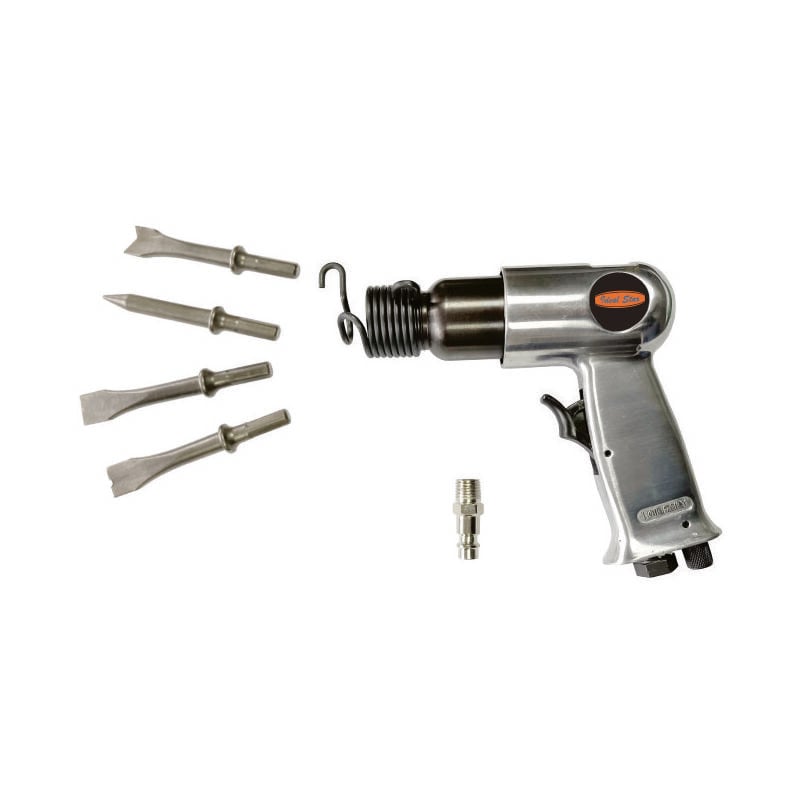 foto del prodotto ideal star martello scalpellatore pneumatico 7 pezzi